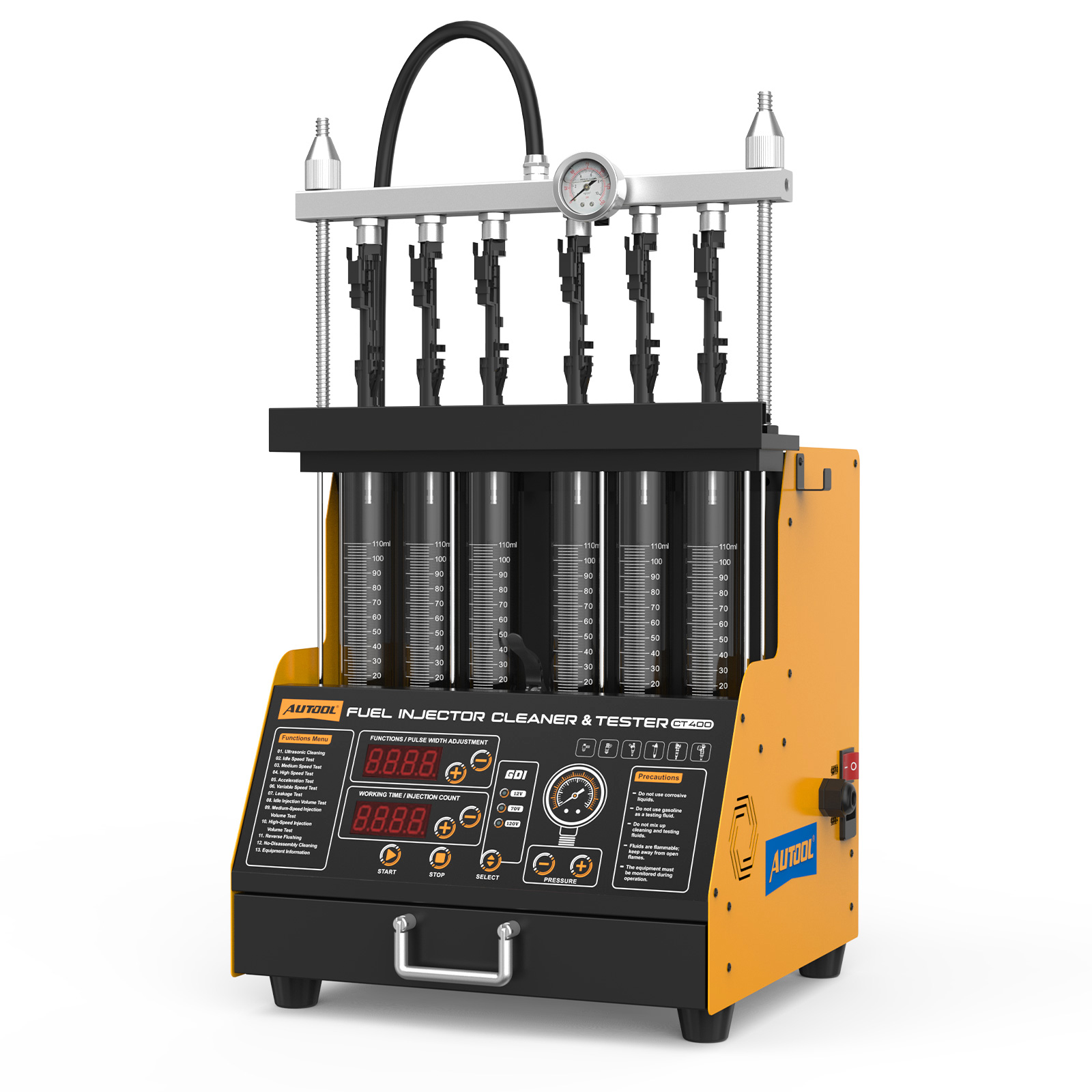 Fuel Injector Tester - AUTOOL CT400 Mesin Pembersih & Penguji