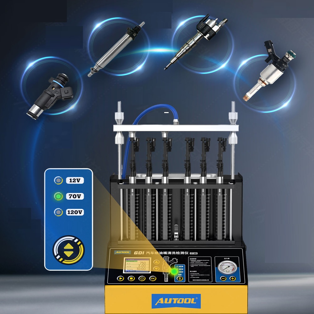 AUTOOL CT500 GDI EFI FEI Mesin - Fuel Injector Tester ulasan dan harga