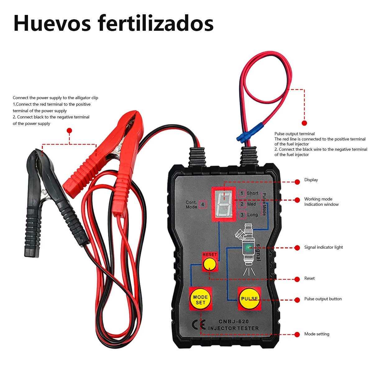 Alat Pemindai Sistem Bahan Bak - Fuel Injector Tester ulasan dan harga
